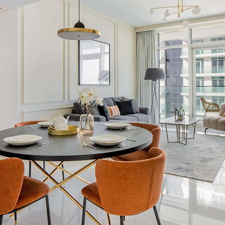 Silkhaus Palm View 1Bdr With Private Beach In Emaar Beachfront Dubai Exteriör bild