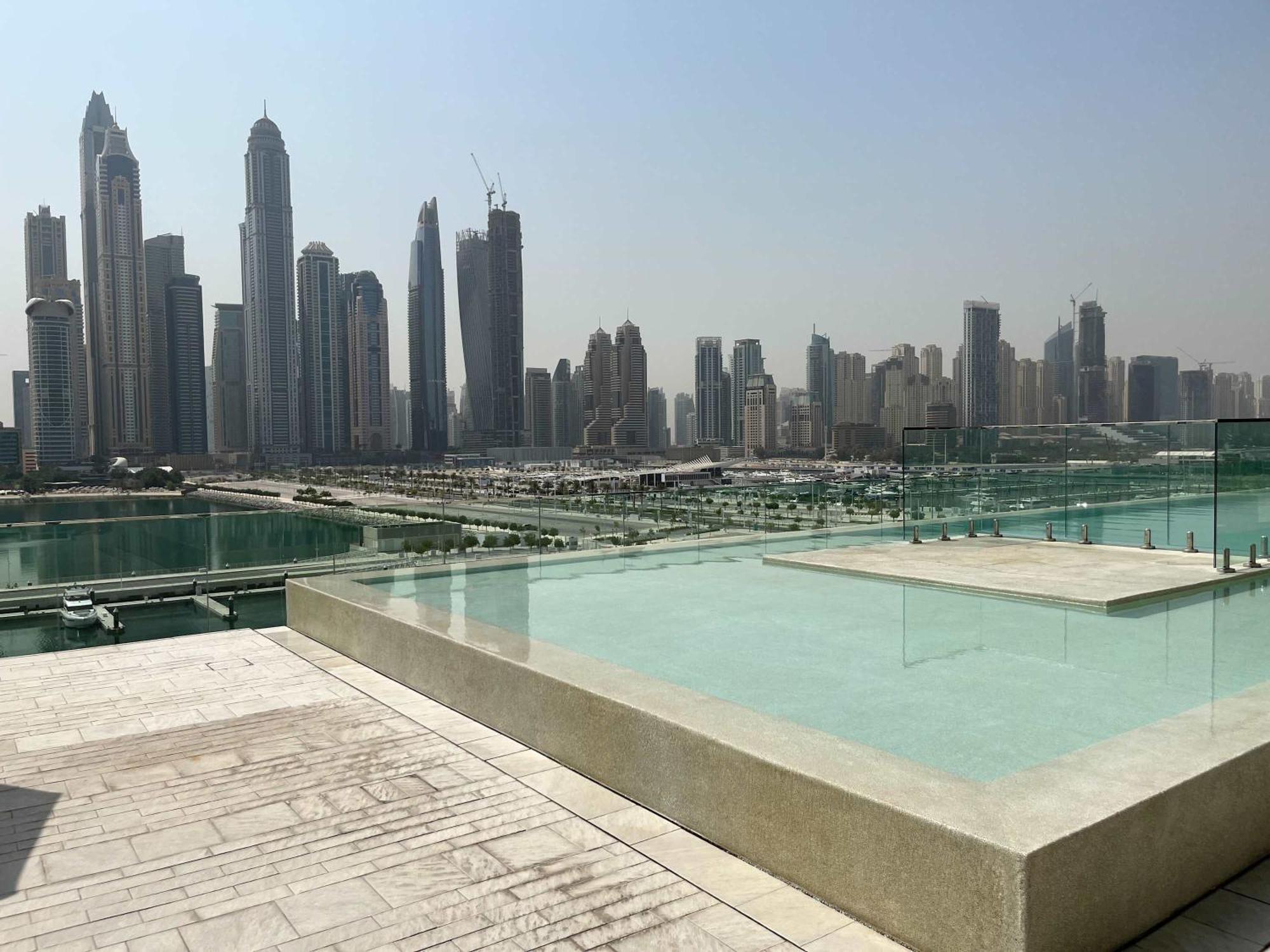 Silkhaus Palm View 1Bdr With Private Beach In Emaar Beachfront Dubai Exteriör bild