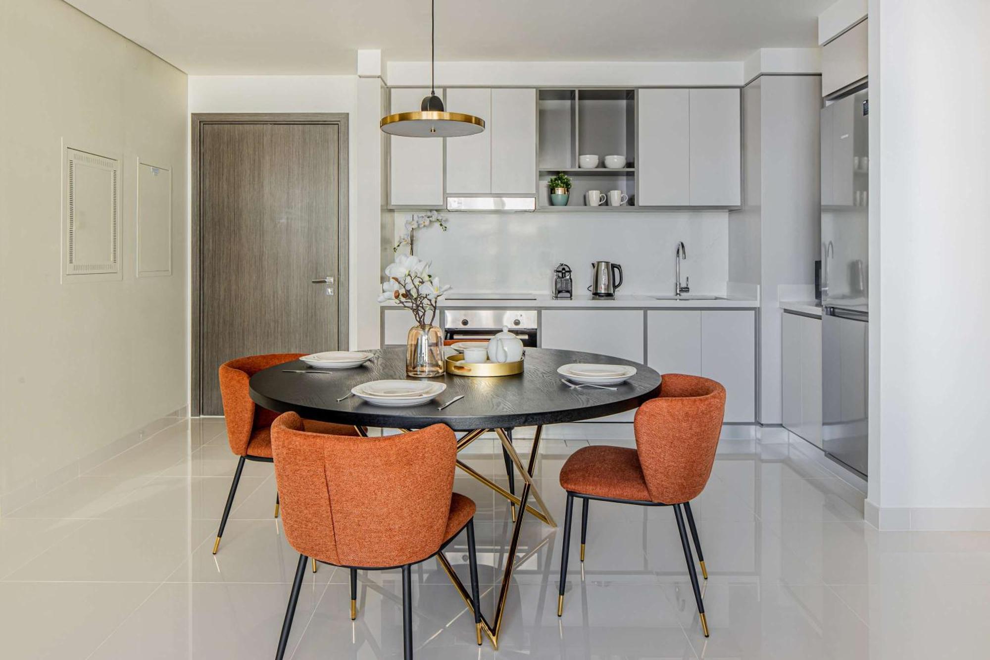 Silkhaus Palm View 1Bdr With Private Beach In Emaar Beachfront Dubai Exteriör bild